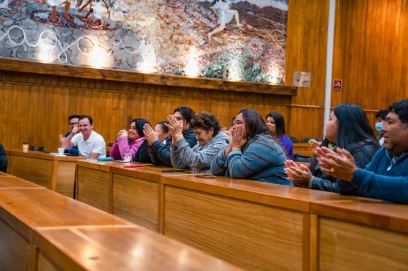 Familias coquimbanas de “Jardines de El Sauce” obtienen recursos para avanzar en la construcción de sus viviendas