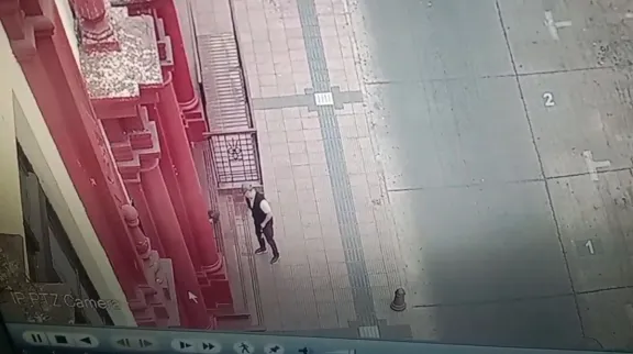 Detienen a responsable de vandalizar frontis del edificio de la Corte de Apelaciones de La Serena