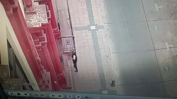 En libertad queda responsable de vandalizar frontis de la Corte de Apelaciones de La Serena
