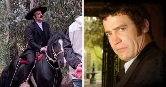 Remake de TVN: Mega libera las primeras imágenes de Gabriel Cañas como "El señor de la Querencia"