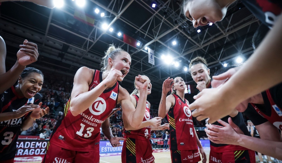 Casademont Zaragoza remonta la serie y se mete en semifinales de la LF Endesa