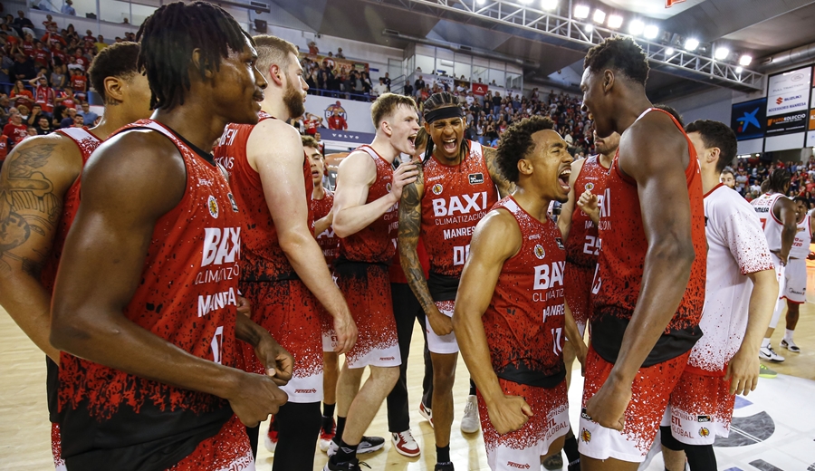El infalible BAXI Manresa y los finales apretados: su formidable récord en partidos decididos por pocos puntos