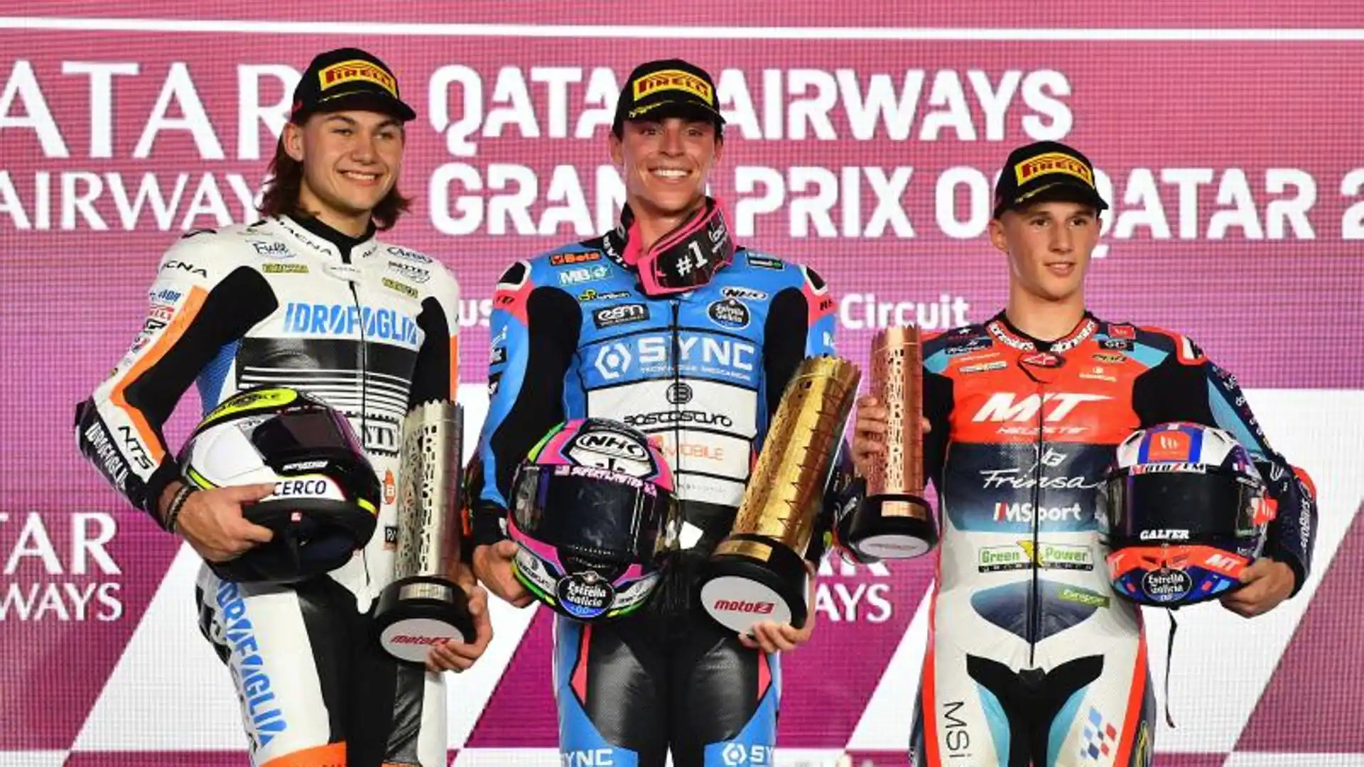 Alonso López sobrevive al nuevo neumático de Moto2