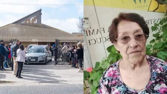 El emotivo adiós a Margalida Areyuna, adulta mayor atropellada por venezolano que sigue prófugo