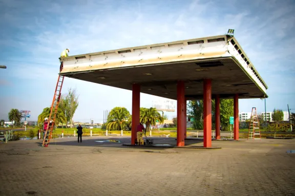 Cercan antiguo servicentro ubicado en la ruta 5 en La Serena: se había convertido en foco de inseguridad