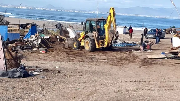 ¡Por fin! Tras años de conflictos desalojan toma de Punta Teatinos