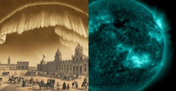 ¿Cuál fue el evento Carrington?: la tormenta solar que dañó telégrafos en 1859 y dejó auroras en todo Chile
