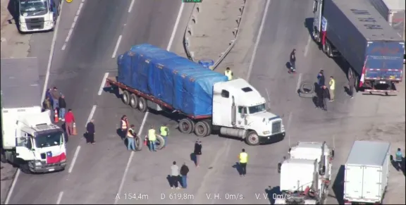 Paro de camioneros en Chile: ¿por qué se convocó y qué exigen los conductores?