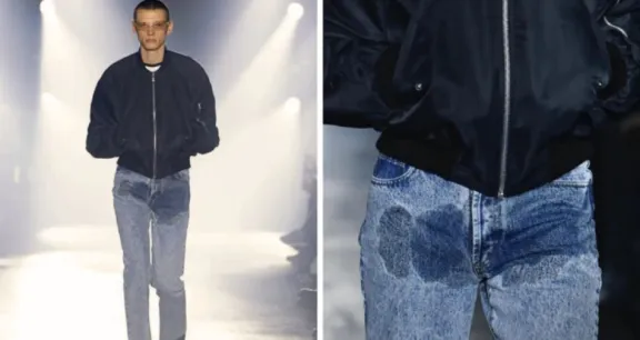 ¿Qué? Jeans que simulan mancha de orina valen casi 500 mil pesos chilenos
