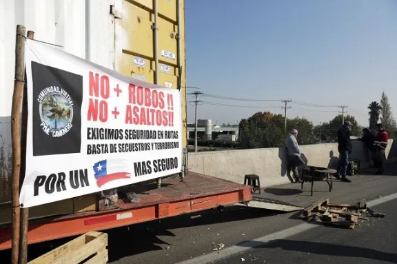 Delegada presidencial (s) actualiza situación de paro de camioneros en la región de Coquimbo