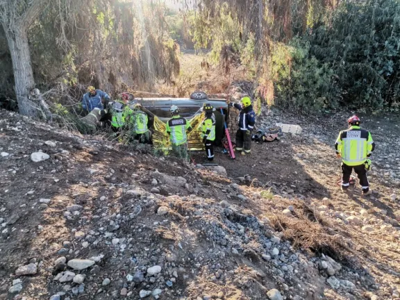 Ahora: Fatal volcamiento deja como resultado un fallecido en Ovalle