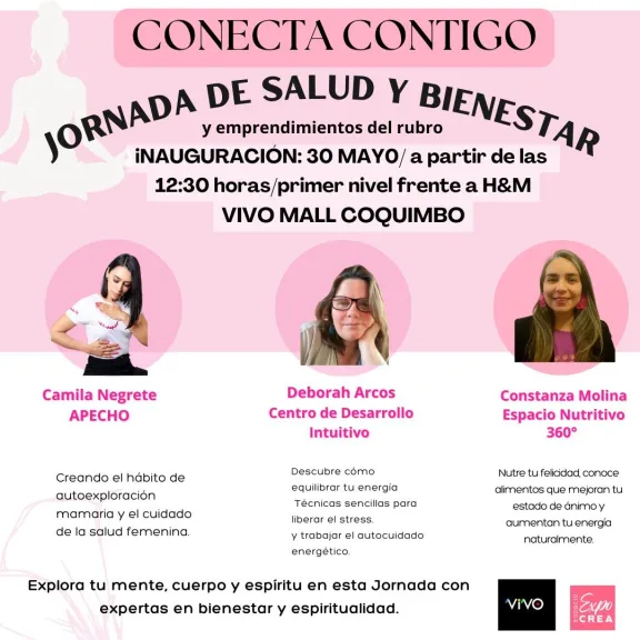 "CONECTA CONTIGO" en VIVO Mall Coquimbo, una Jornada de Salud y Bienestar