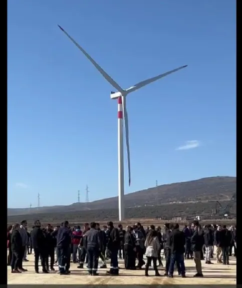 Buenas noticias: Empresa portuguesa inaugura un nuevo parque eólico en Ovalle