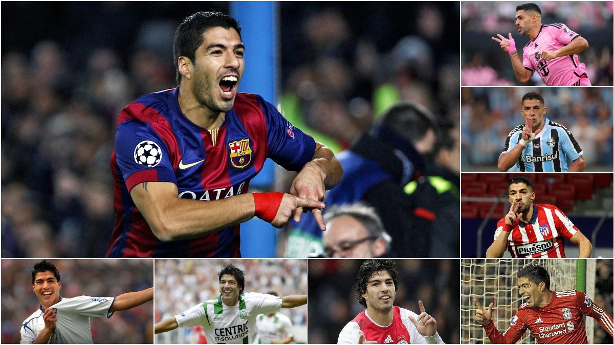 Luis Suárez, cuarto máximo goleador de la fútbol mundial en activo