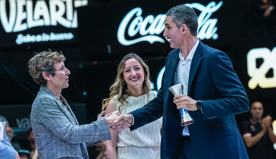 Las palabras de Rubén Burgos tras ganar la Liga Femenina Endesa