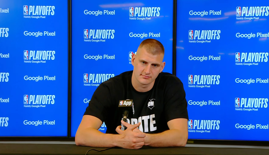 Las declaraciones de Nikola Jokic tras ganar su tercer MVP