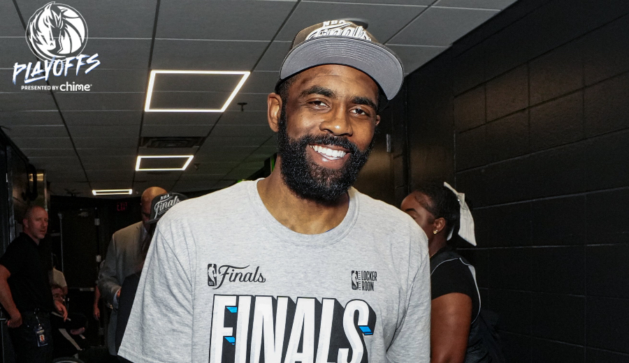 La emocionante reacción de Kyrie Irving en los pasillos del Target Center tras regresar a unas Finales NBA