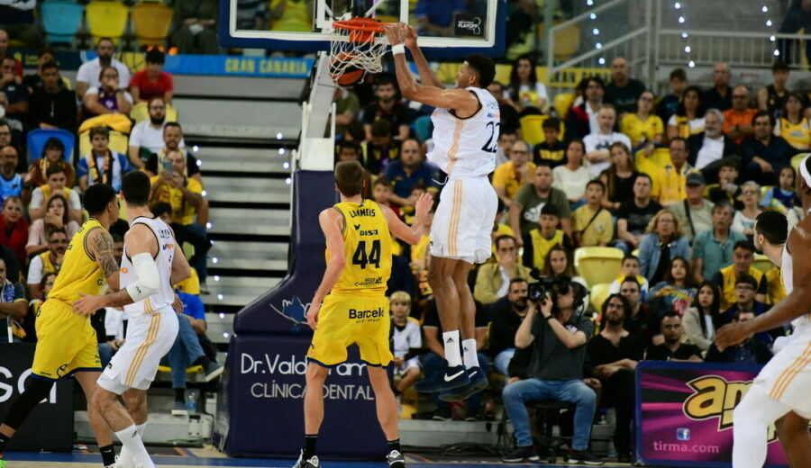 El Real Madrid se lleva una ajustada victoria frente al Gran Canaria y ya está en semifinales