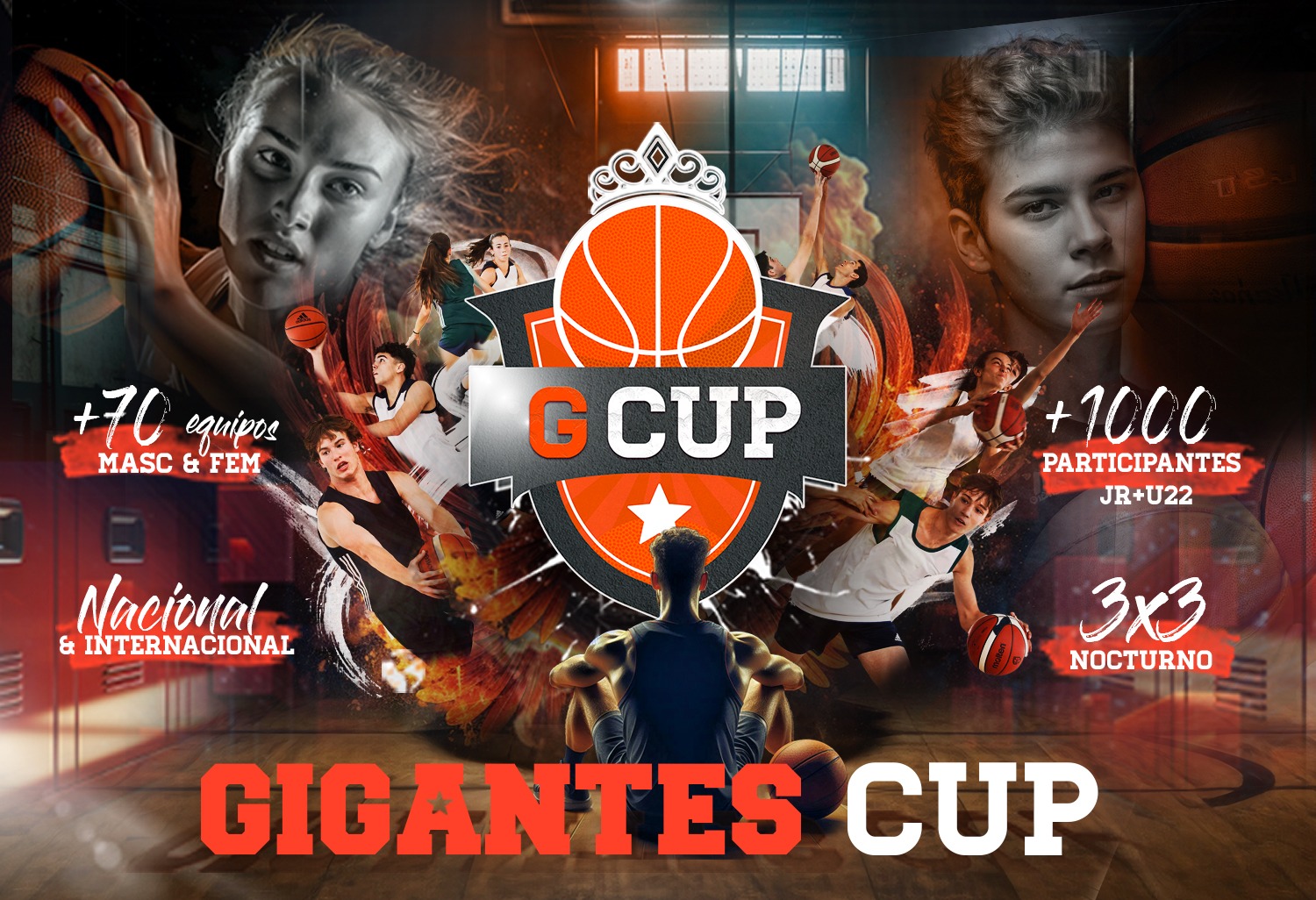 Si no tienes equipo y quieres jugar la Gigantes Cup, inscríbete como «Jugador individual»
