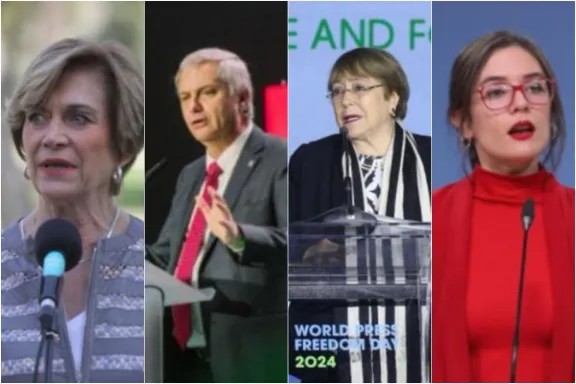 Pulso Ciudadano: Matthei y Kast descienden, mientras que Bachelet y Vallejo suben