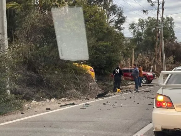 Esta mañana: Reportan accidente vehicular en Ruta CH-41 Sector El Arrayán