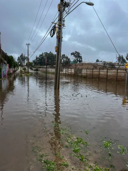 Hasta las 20:00 horas: Revisa la cantidad de agua caída en este sistema frontal en la región de Coquimbo