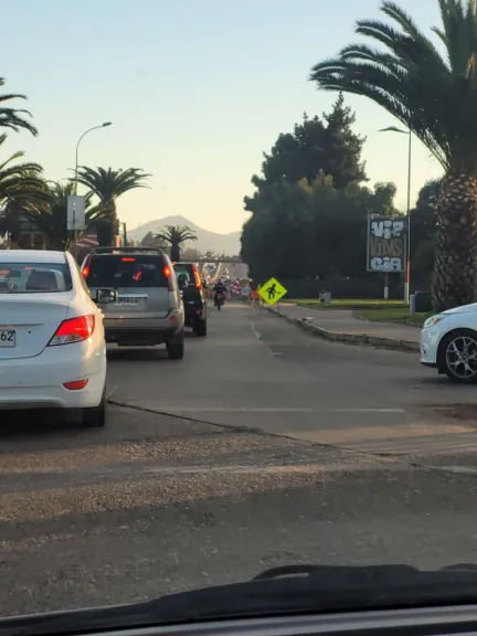 (Fotos) ¡Siguen sin cambios! Molestia genera nuevamente atochamientos en el ingreso norte y sur de La Serena