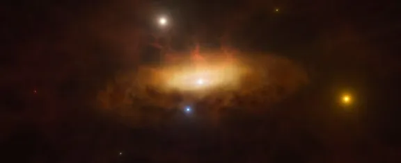Astrónomos chilenos ven, por primera vez, el despertar de un agujero negro masivo en tiempo real