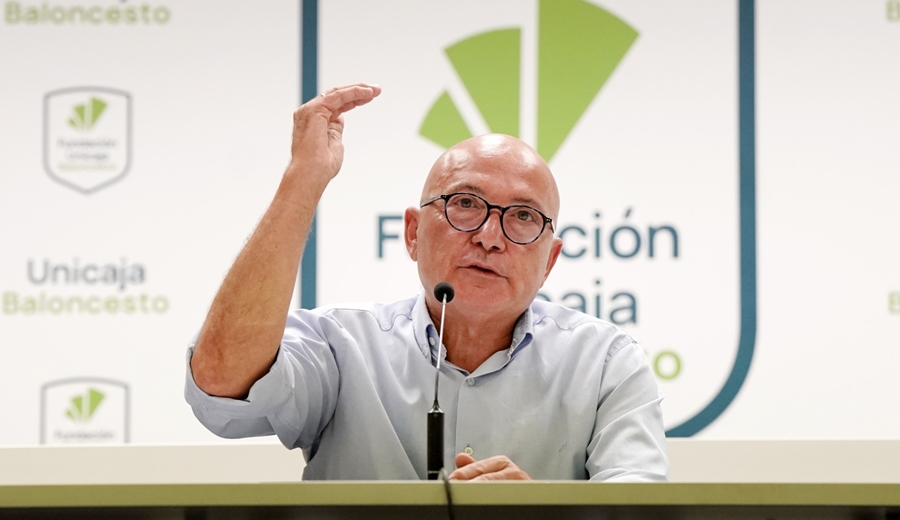 Las palabras del presidente del Unicaja Málaga sobre la temporada y el futuro del equipo