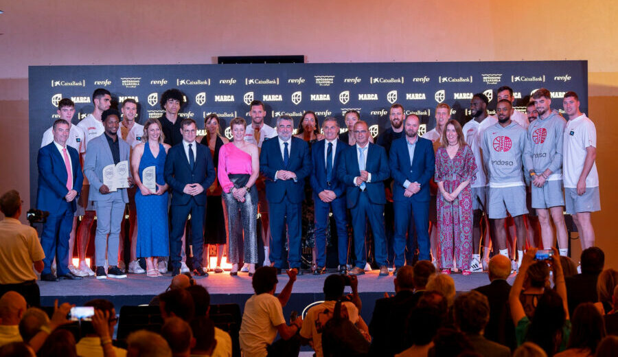 La FEB celebra su V Gala en Madrid con grandes protagonistas del baloncesto español