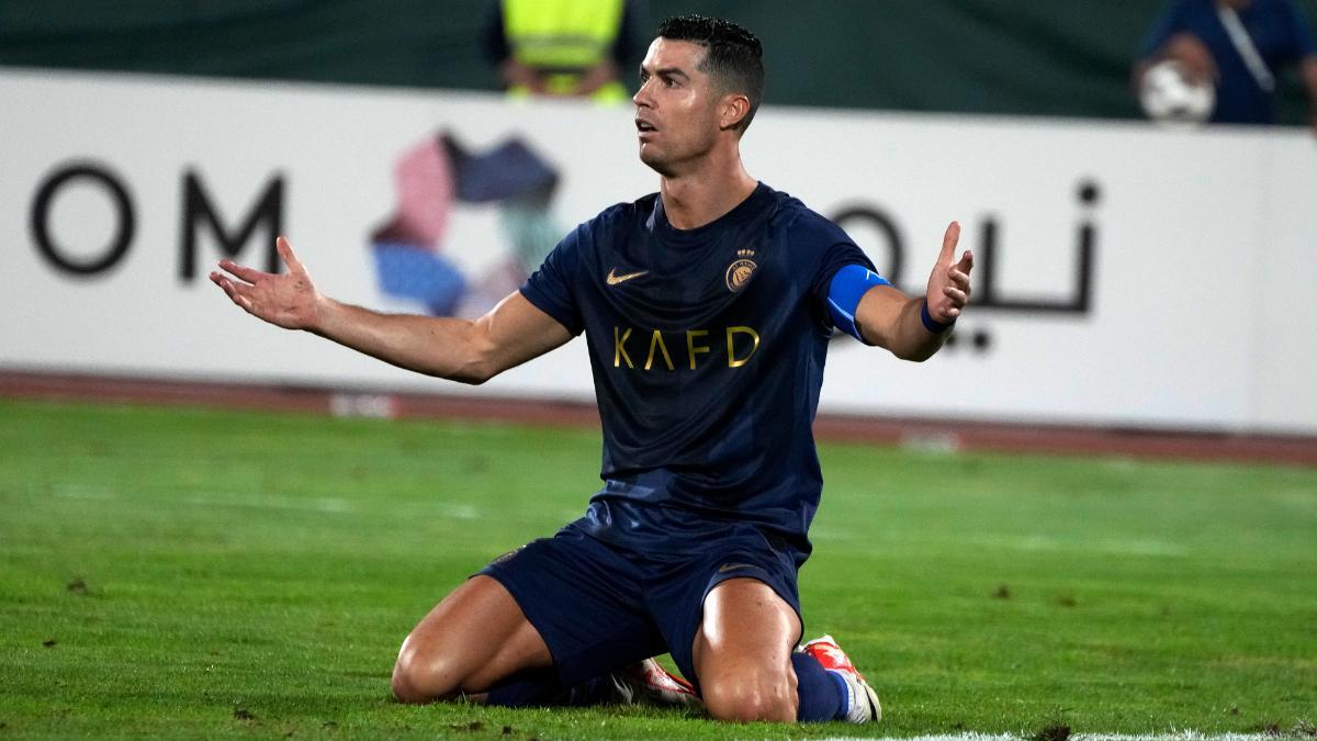 Cristiano Ronaldo, en acción con el Al Nassr