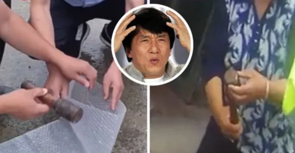 (Video) ¿Qué? Mujer china desafió a la muerte por 20 años al utilizar una granada de mano como martillo