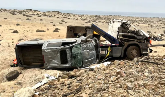 Identifican a ovallino que falleció en accidente de tránsito ocurrido en Caldera