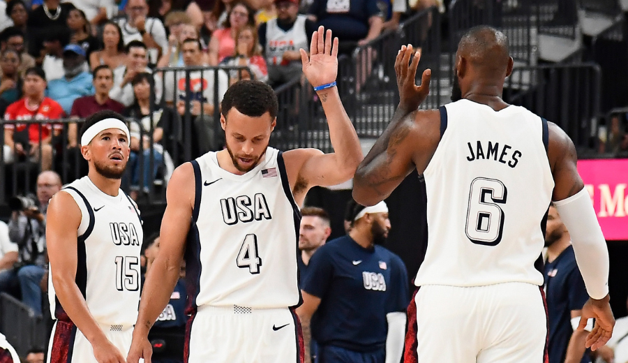 El Team USA se estrena con victoria sobre Canadá sin Kevin Durant y Joel Embiid expulsado