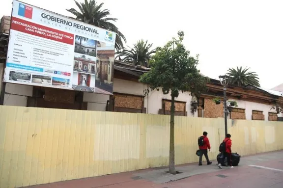 El preocupante estado de la Casa Piñera a nueve años de ser afectada por un incendio