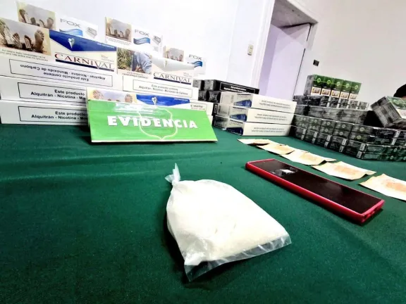 Carabineros interviene tráfico de pasta base y contrabando de cigarros entre Coquimbo y Ovalle
