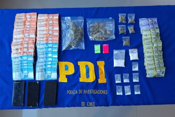 Intervención de la PDI deja 3 detenidos en Vicuña por venta de drogas mediante aplicación grindr