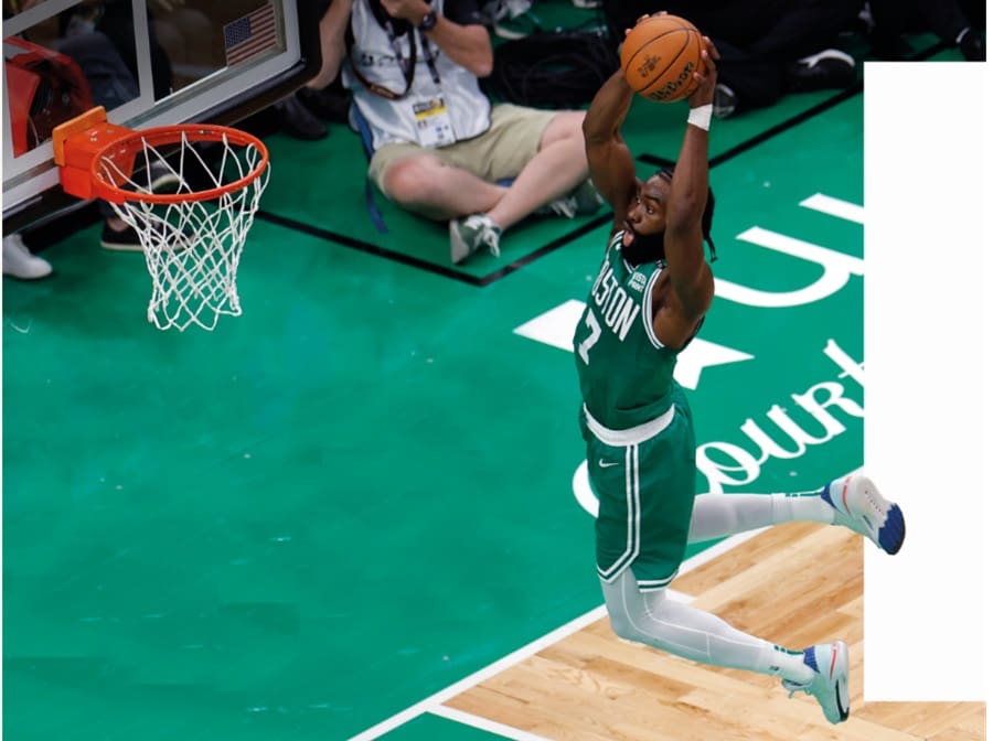 Jaylen Brown, así es fuera de las canchas la estrella de los Celtics