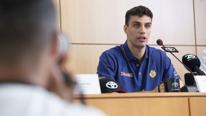 Las palabras de Carlos Alocén en su presentación con el Gran Canaria