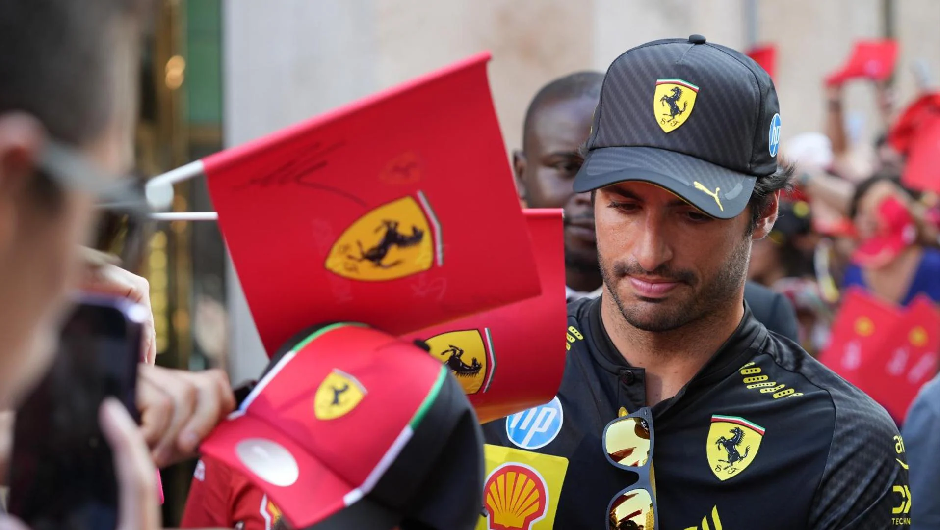 Sainz busca una despedida de oro de sus 'tifosi'