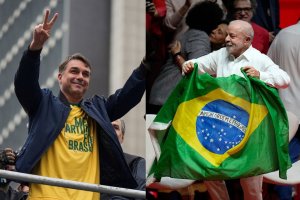 Brasil irá a balotaje entre Flávio Bolsonaro y Lula da Silva