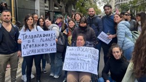 El Comité de Discapacidad acompañó el paro de residentes y concurrentes en CABA