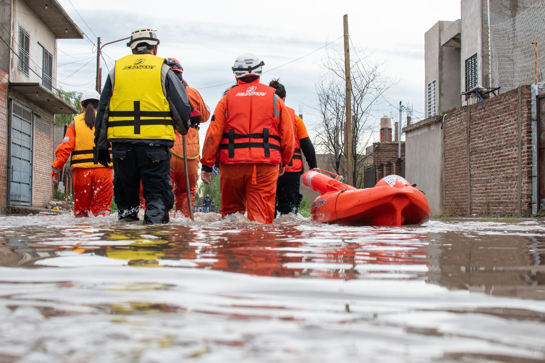 Fuertes tormentas provocaron granizo e inundaciones en el AMBA y el centro del país