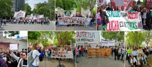 Salud y Educación marcharon en La Plata contra la precarización laboral y los salarios bajos